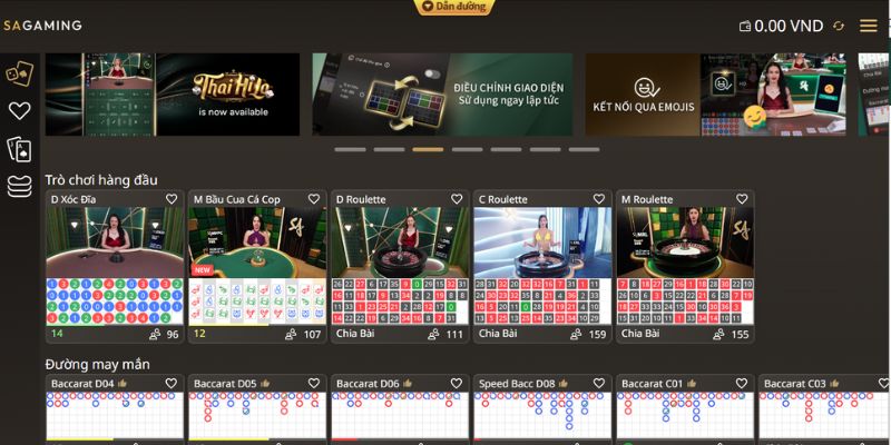 Trong live casino cwin, anh em người chơi thường sẽ thấy bàn cược