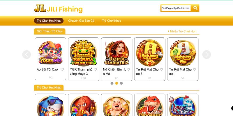 Cwin đa dạng trò bắn cá